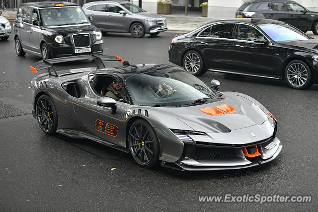Ferrari SF90 Stradale spotted in London, United Kingdom