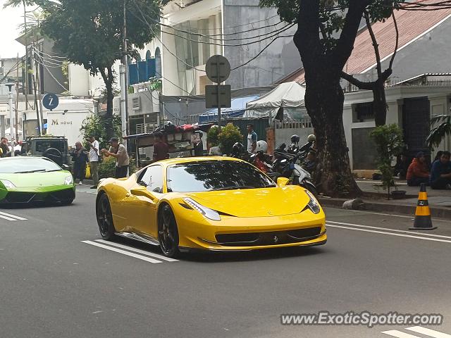 Ferrari 488 GTB spotted in Jakarta, Indonesia