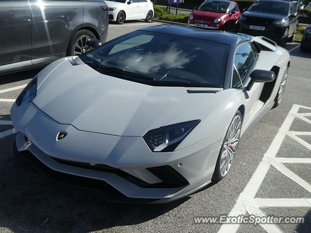 Lamborghini Aventador spotted in Broadheath, United Kingdom