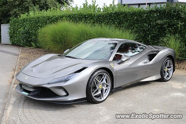 Ferrari F8 Tributo spotted in Waver, Belgium