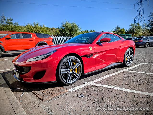 Ferrari Portofino spotted in Wallsend, United Kingdom
