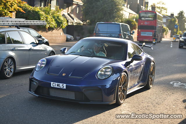 Porsche 911 GT3 spotted in London, United Kingdom