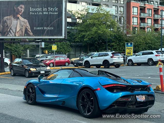 Mclaren 720S spotted in Vancouver, Canada
