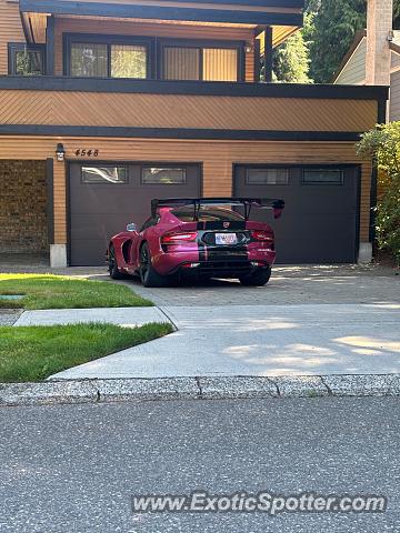 Dodge Viper spotted in Langley, Canada