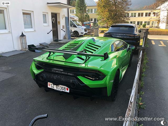 Lamborghini Huracan spotted in Garmisch, Germany