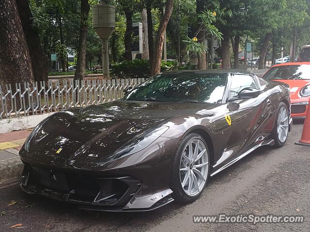 Ferrari 812 Superfast spotted in Jakarta, Indonesia