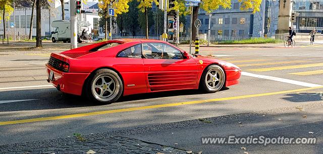Ferrari 348 spotted in Zurich, Switzerland