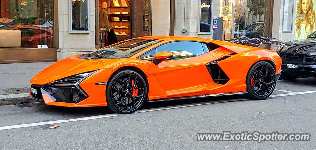 Lamborghini Aventador spotted in Zurich, Switzerland