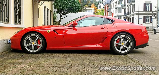 Ferrari 599GTB spotted in Zurich, Switzerland