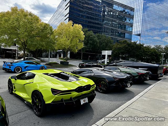 Lamborghini Aventador spotted in Atlanta, Georgia