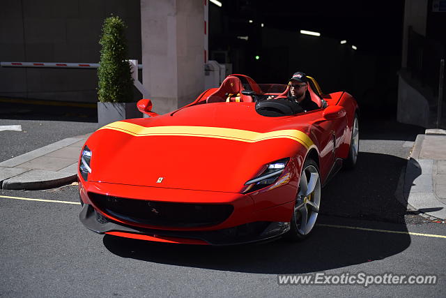 Ferrari Monza SP2 spotted in London, United Kingdom