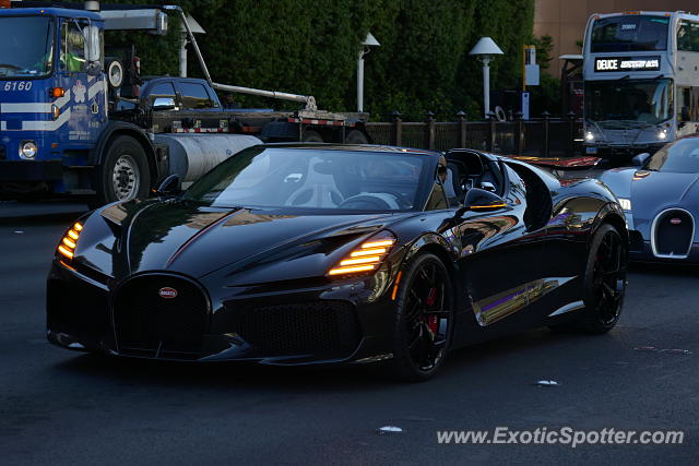 Bugatti Chiron spotted in Las Vegas, Nevada