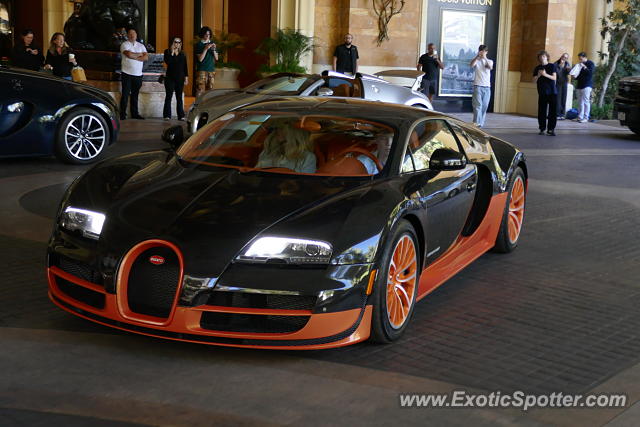 Bugatti Veyron spotted in Las Vegas, Nevada
