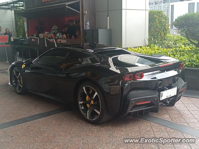 Ferrari SF90 Stradale spotted in Jakarta, Indonesia