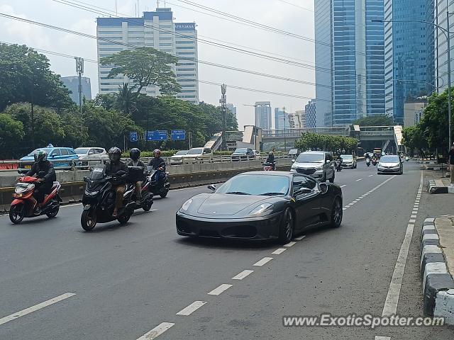 Ferrari F430 spotted in Jakarta, Indonesia