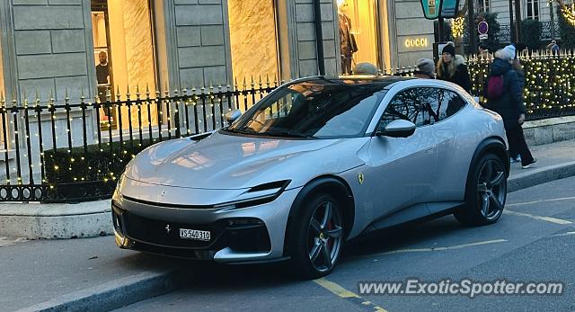 Ferrari F60 America spotted in Paris, France