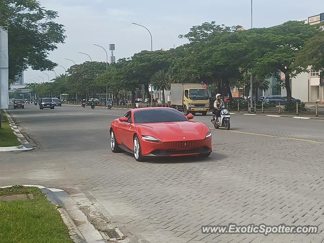Ferrari Roma spotted in Jakarta, Indonesia