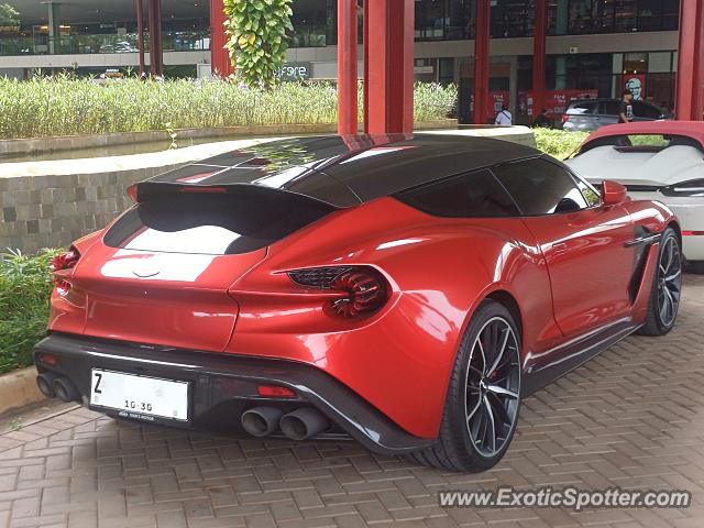 Aston Martin Vanquish spotted in Serpong, Indonesia