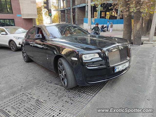 Rolls-Royce Ghost spotted in Tehran, Iran