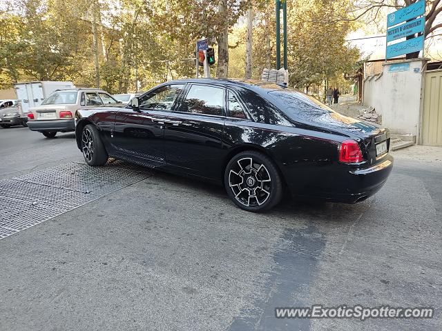 Rolls-Royce Ghost spotted in Tehran, Iran