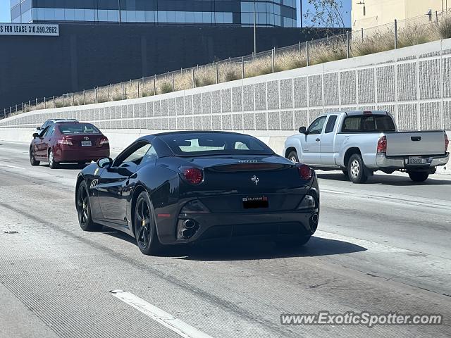 Ferrari California spotted in Los Angeles, California