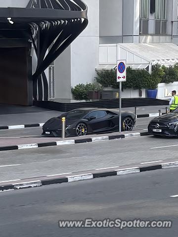 Lamborghini Aventador spotted in Dubai, United Arab Emirates