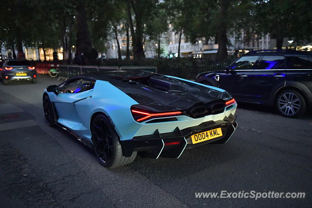 Lamborghini Aventador spotted in London, United Kingdom