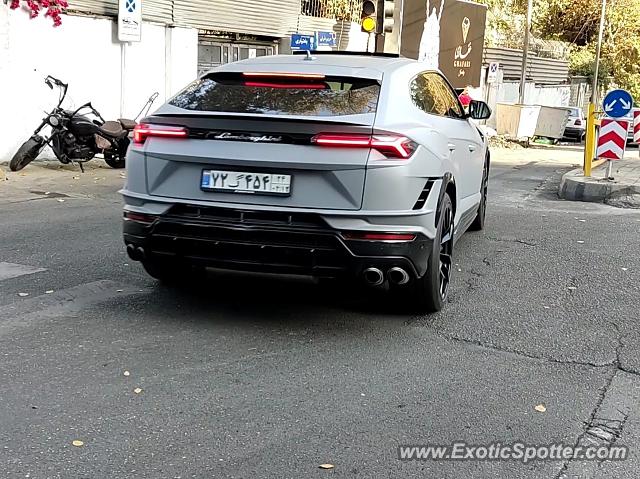 Lamborghini Urus spotted in Tehran, Iran