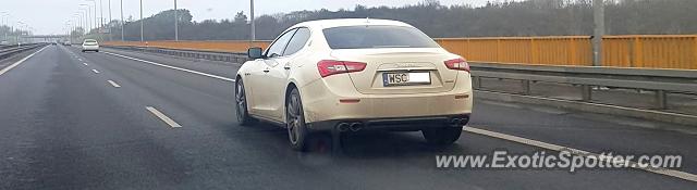 Maserati Ghibli spotted in Sochaczew, Poland