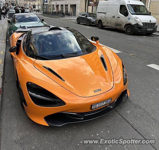 Mclaren 720S spotted in Paris, France