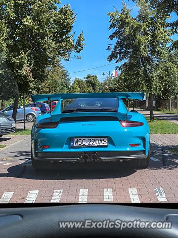 Porsche 911 GT3 spotted in Sochaczew, Poland