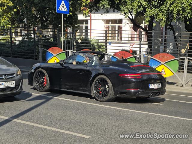 Porsche 911 spotted in Bucharest, Romania