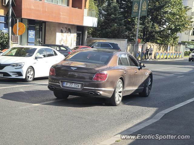 Bentley Flying Spur spotted in Bucharest, Romania