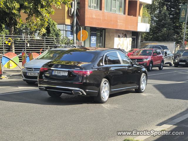 Mercedes Maybach spotted in Bucharest, Romania