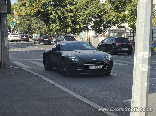 Aston Martin Vantage spotted in Bucharest, Romania