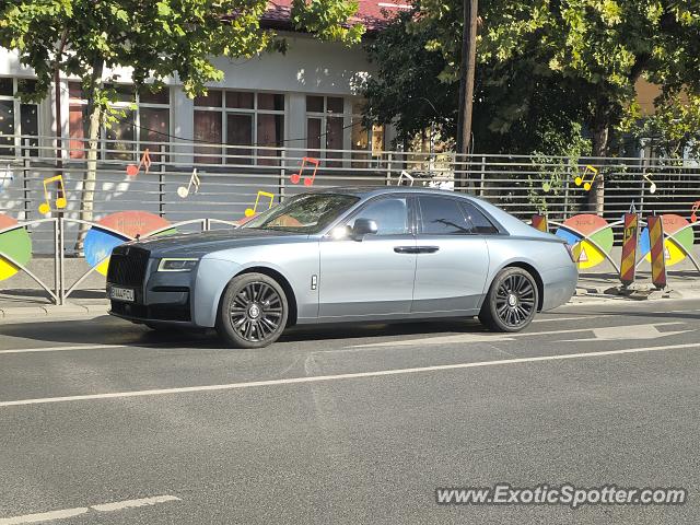 Rolls-Royce Ghost spotted in Bucharest, Romania