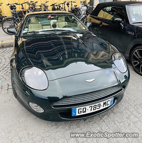 Aston Martin DB7 spotted in Paris, France