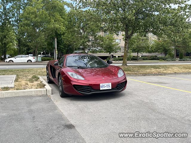 Mclaren MP4-12C spotted in Langley, Canada