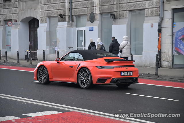 Porsche 911 Turbo spotted in Warsaw, Poland