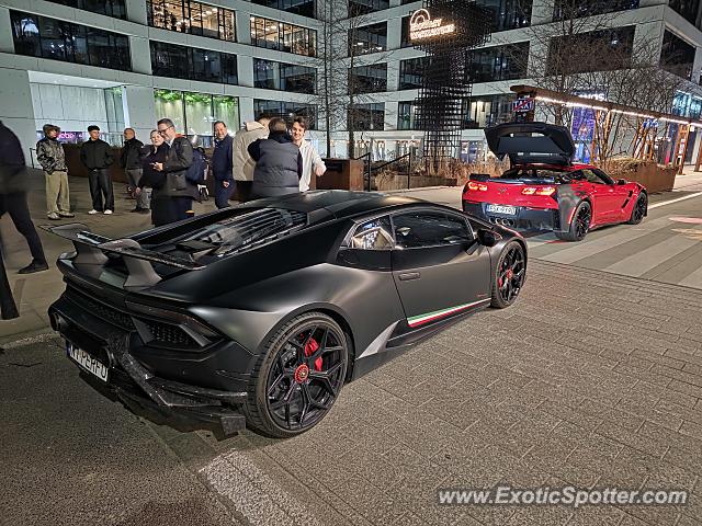 Lamborghini Huracan spotted in Warsaw, Poland
