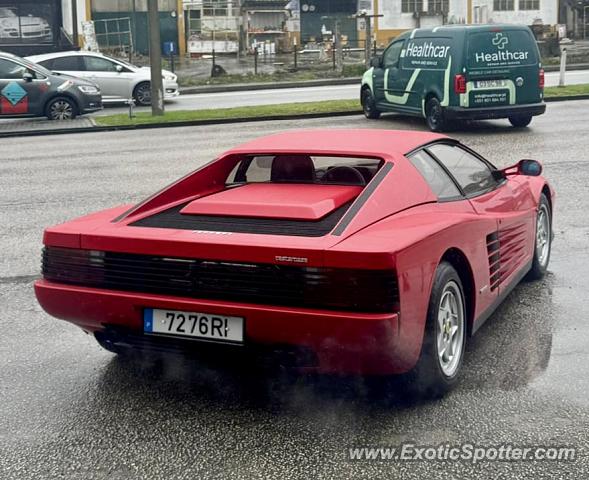 Ferrari Testarossa spotted in Leiria, Portugal