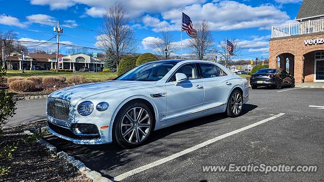 Bentley Flying Spur spotted in Warren, New Jersey