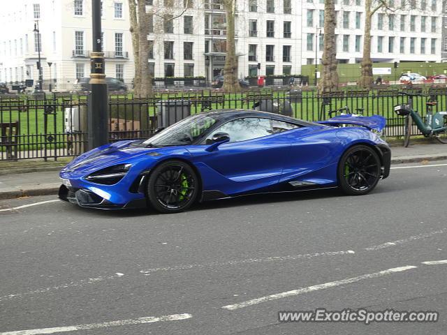 Mclaren 765LT spotted in London, United Kingdom