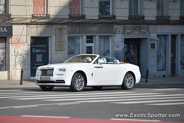Rolls-Royce Dawn spotted in Warsaw, Poland