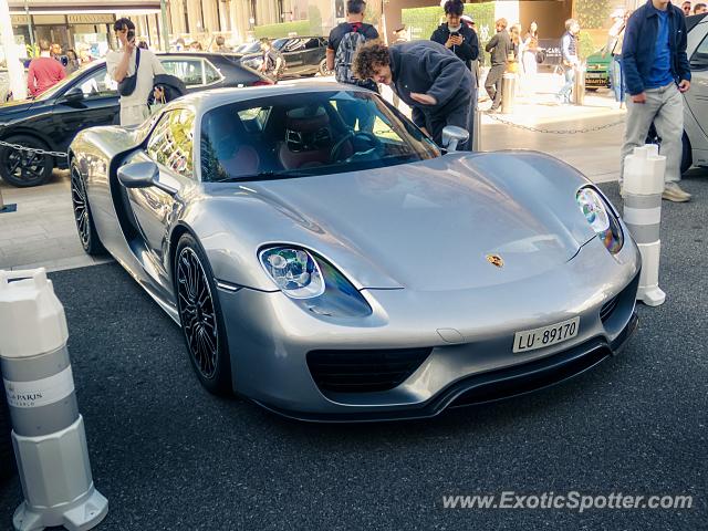 Porsche 918 Spyder spotted in Monte-Carlo, Monaco