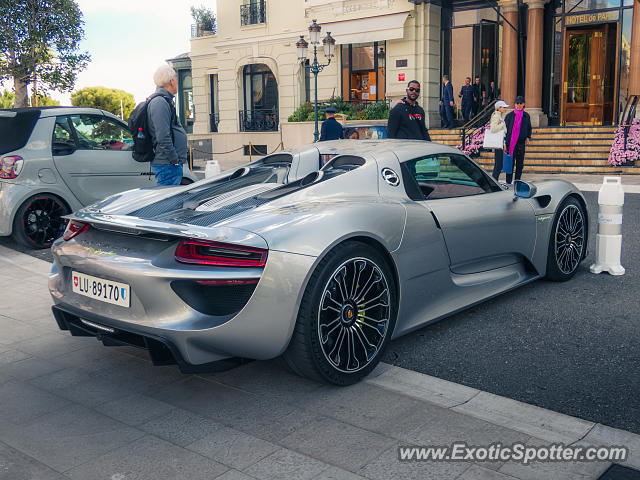 Porsche 918 Spyder spotted in Monte-Carlo, Monaco