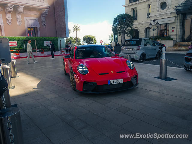Porsche 911 GT3 spotted in Monte-Carlo, Monaco