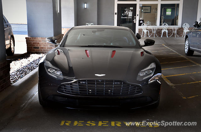 Aston Martin DB11 spotted in De Pere, Wisconsin