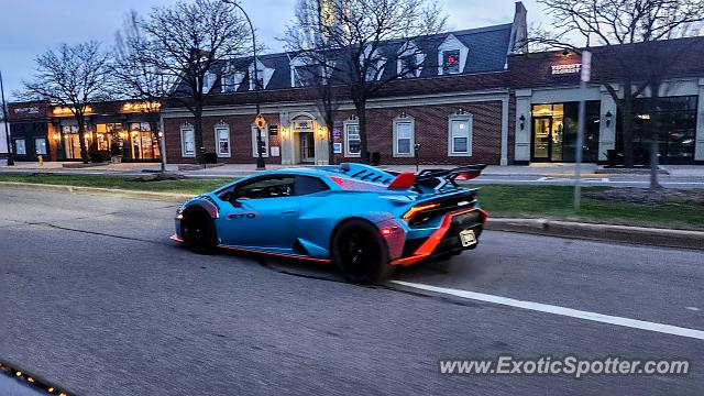Lamborghini Huracan spotted in Birmingham, Michigan