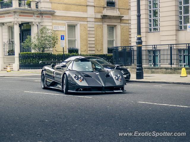 Pagani Zonda spotted in London, United Kingdom